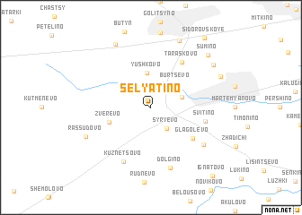 map of Selyatino