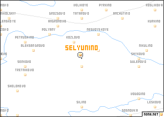 map of Selyunino