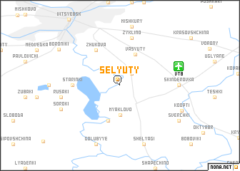 map of Selyuty