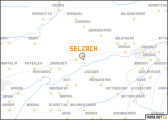 map of Selzach