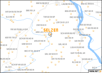 map of Selzen