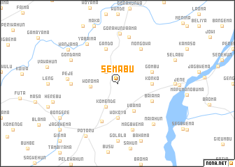 map of Semabu