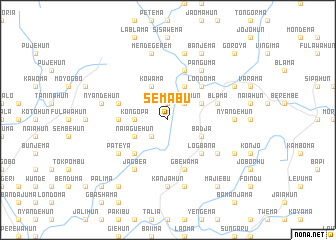 map of Semabu