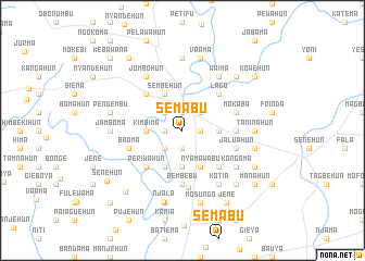 map of Semabu