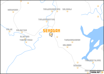 map of Semadam