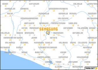 map of Semagung