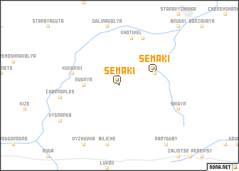 map of Semaki