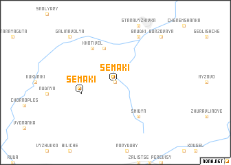map of Semaki