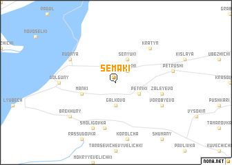 map of Semaki