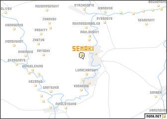 map of Semaki
