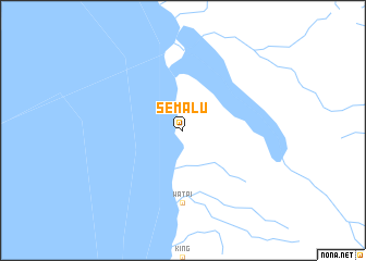 map of Semalu