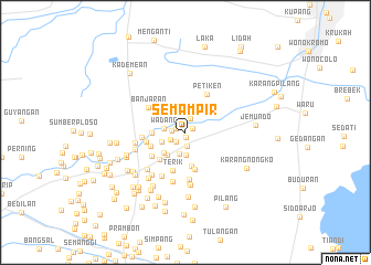 map of Semampir