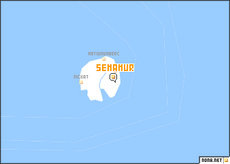 map of Semamur