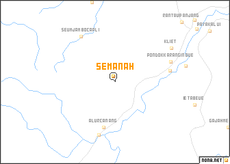 map of Semanah