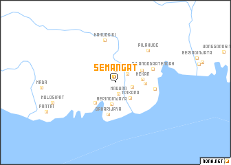 map of Semangat