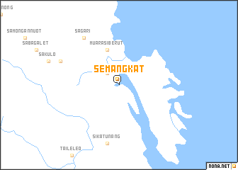 map of Semangkat