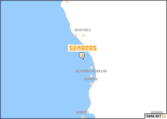 map of Semaras