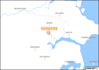 map of Semaras