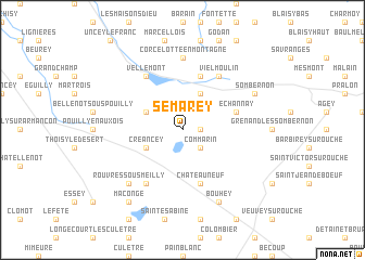 map of Semarey