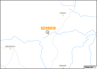 map of Semaria
