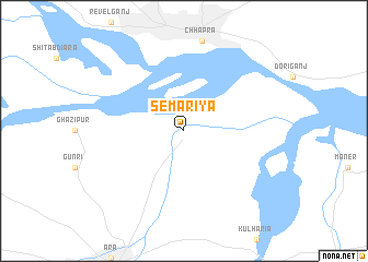 map of Semariya