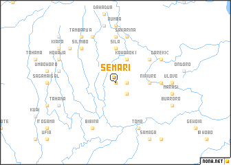 map of Semari