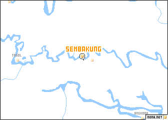 map of Sembakung