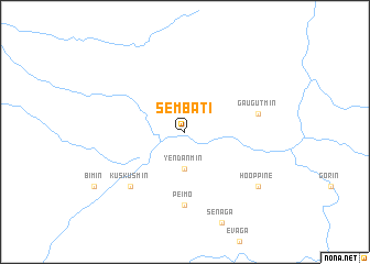 map of Sembati