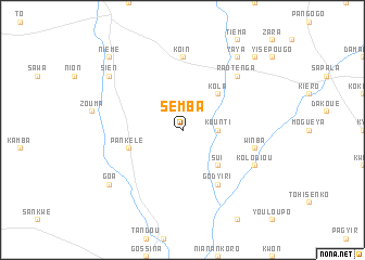 map of Semba