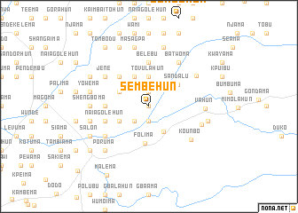 map of Sembehun