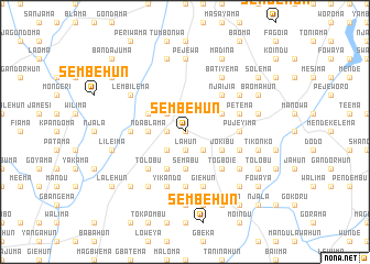 map of Sembehun