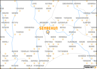 map of Sembehun