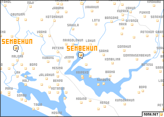 map of Sembehun