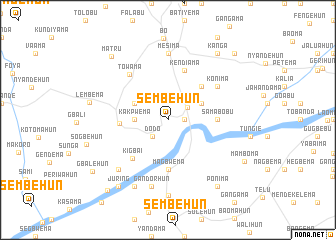 map of Sembehun