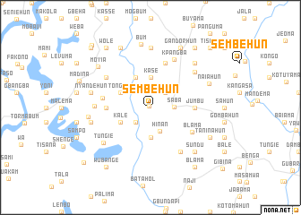 map of Sembehun