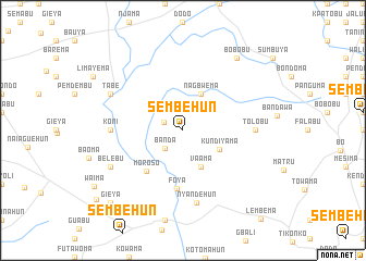 map of Sembehun