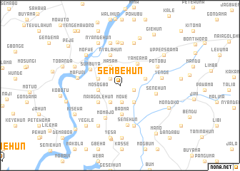 map of Sembehun