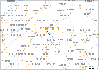 map of Sembehun