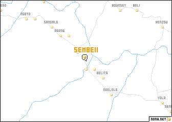 map of Sembé II