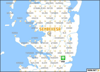 map of Sembekesa