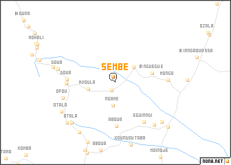 map of Sembé