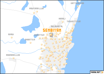 map of Sembiyam