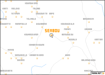 map of Sembou