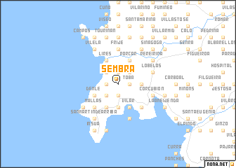 map of Sembra
