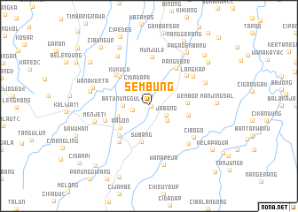 map of Sembung