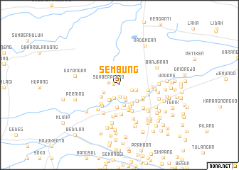 map of Sembung