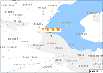 map of Semchino