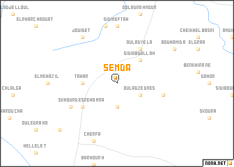 map of Semda