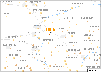 map of Semd