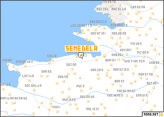 map of Semedela